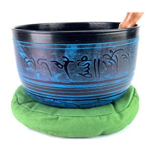 Cuenco de aluminio para cantar, forma redonda, oración religiosa, Yoga, meditación, cuenco tibetano para cantar, cuencos de Buda de calidad de exportación - Product Image 1