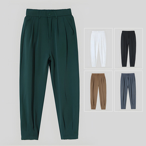 Pantalons de survêtement respirants pour hommes avec poches latérales meilleur design logo personnalisé et design pantalons de survêtement respirants pour hommes OEM - Product Image 2