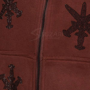 Best Material Made Custom Color Men <b>Rhinestones</b> <b>Hoodies</b> Lightweight Basics <b>Rhinestones</b> <b>Hoodies</b> - Product Image 5