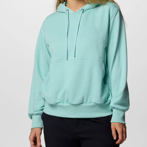 Servicio personalizado OEM de calidad superior Sudadera con capucha para mujer 100% algodón Ropa informal de invierno Sudaderas con capucha y manga larga para mujer - Product Image 1