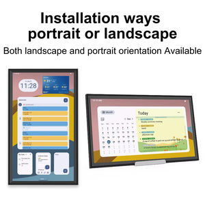 Calendario digital de 21.5 pulgadas, calendario electrónico de escritorio grande, planificador familiar táctil, calendario digital de pared con pantalla táctil. - Product Image 5