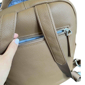 Mochila para Portátil de Cuero Genuino, Estilo Moderno, Impermeable, Minimalista, Marrón, Bolsa de Viaje de Poliéster, Personalizable, Venta al Por Mayor, Nueva Llegada 2026 - Product Image 2