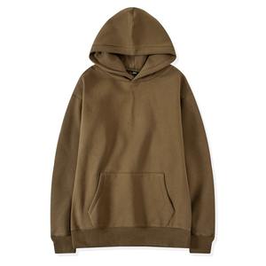 Sudadera con capucha gótica personalizada negra de lana de peso pesado de gran tamaño con hombros caídos ropa informal Sudadera con capucha estilo Punk estampado OEM - Product Image 5