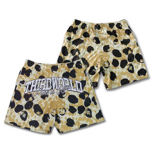 Pantalones Cortos de Baloncesto de Malla Personalizados al por Mayor con Estampado de Trueno en Toda la Superficie, Sublimación Personalizada, Talla Grande Unisex - Product Image 3