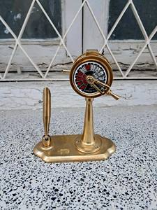 Portalápices de telégrafo de barco de latón Vintage, artículo de regalo de decoración para el hogar - Product Image 3