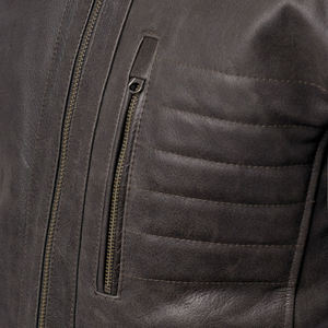 Blouson de motard unisexe en cuir coupe-vent 2026 pour la moto, haute qualité, couleurs personnalisées, toutes saisons, vente en gros directe usine - Product Image 4
