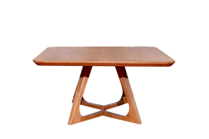 Mesa de centro cuadrada de madera maciza de estilo japonés moderno roble blanco movible y decorativo para muebles de sala de estar - Product Image 2