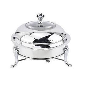 Plato de frotamiento pulido brillante Buffet Servidor de comida Plato de frotamiento de metal Plato de frotamiento decorativo hecho a mano para bodas - Product Image 1