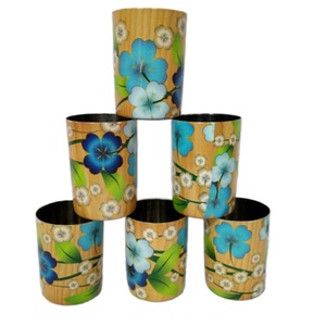 ชุดจานชามทำจากทองแดงสลักด้วยมือใช้ในโรงแรมและที่บ้านชุดภาชนะแก้วสำหรับอาหารค่ำแบบฆ้อนภาชนะเพื่อสุขภาพ - Product Image 3