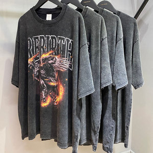 Camisetas de Hombre con Estampado Oversize de Último Diseño - Ropa de Marca Personalizada, Estilo Urbano, Transpirable y Ecológica, Manga Corta - Product Image 1