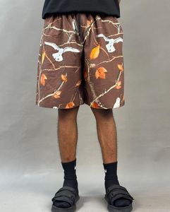 Shorts de sport décontractés 100 % coton pour homme, style hip-hop, anti-plis, respirants, imprimés, écologiques, collection Bangladesh - Product Image 4