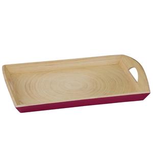 Plateau de service simple en bois de manguier, taille personnalisée, finition naturelle, logo personnalisé, utilisation à domicile, hôtel, restaurant, vente en gros, plateaux pour aliments et dîners - Product Image 6