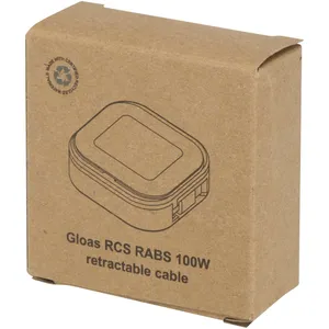Accessoires de gestion des câbles Gloas 5-en-1, gadgets durables/recyclés - Product Image 3