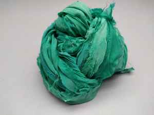 Eco-Friendly <b>100</b>% Recycled <b>Silk</b> Ribbon Natural Embroidery Macrame Crochet Knitting Sustainable Dyed Weaving Hand Knitted Product - Product Image 6