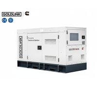 Générateur diesel silencieux Goldlink Power 30 kVA 24 kW 380/220 V CA triphasé avec capot insonorisé pour la maison