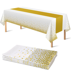 Impression de logo personnalisé de haute qualité Taille personnalisée Nouveau design de nappes Vente en gros de couvertures de table personnalisées - Product Image 1