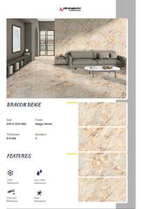 Venta al por mayor de azulejos con acabado brillante de 600X1200mm para un aspecto moderno y tradicional en paredes y suelos - Product Image 2