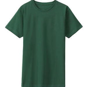 Camiseta de Hombre de Alta Calidad 100% Algodón, Logotipo Personalizado, Manga Corta, 180g, Tejido Grueso, Ajuste Holgado, Secado Rápido, Transpirable y Ecológica - Product Image 1