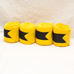 Accesorios para Caballos al por Mayor, Vendas de Polo para Caballos, Vendaje de Forro Polar con Goma Personalizada y Logotipo Bordado - Product Image 3