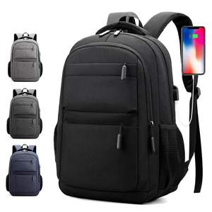 Mochila personalizable para ordenador portátil con carga USB para chicas, bolsa de viaje impermeable para ordenador portátil, cremallera de Material para negocios, deportes informales - Product Image 6
