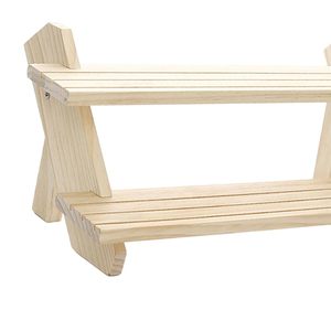 Fournisseur en gros Présentoir de collier moderne extérieur en métal rectangulaire avec doublure en bois Fabricant de porte-bijoux - Product Image 2