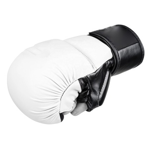 Concevez votre propre logo Gants MMA de style le plus récent pour le poinçonnage de gants demi-doigts de haute qualité du service OEM - Product Image 6