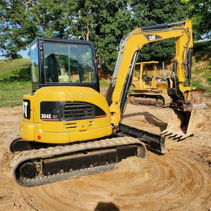 Mini pelle CAT 304C CR utilisée mini pelle sur chenilles 3.5 tonnes machine d'occasion CAT 303/304/305 avec certification EPA et CE - Product Image 1