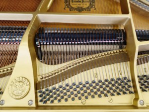 Piano à queue Yamaha G5E marron, excellent état, livraison rapide, finition élégante, touches lisses, fabriqué au Japon G5 - Product Image 6