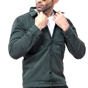 Veste en jean à prix abordable pour hommes Vêtements décontractés 100% coton sur mesure Confortable à porter Vestes en jean classiques pour hommes - Product Image 3