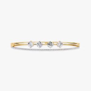 Classic Style Daily 3mm Tennis <b>Bracelet</b> moissanite Diamond Tennis <b>Bracelet</b> 10k 14k 18k Yellow <b>Gold</b> Tennis <b>Bracelet</b> for Women - Product Image 1