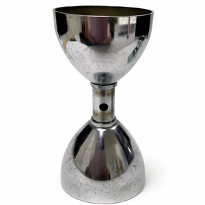 Jigger de Barra de Doble Cara de Acero Inoxidable, Herramienta de Medición de Cócteles de Precisión con Forma Clásica, Agarre Equilibrado y Vertido Preciso - Product Image 1