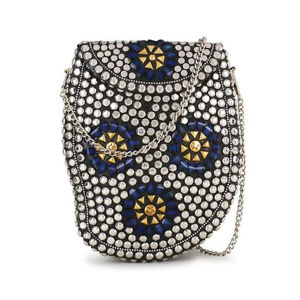 Sac à main d'embrayage en mosaïque de qualité supérieure en couleur attrayante pochette de soirée de Tradnary BY HF CRAFTS - Product Image 1