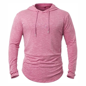 <b>Pink</b> <b>Hoodie</b> Comfortable Everyday Fit Pullover <b>Hoodie</b> for Casual Wear custom size and design - Product Image 1