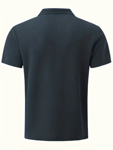 Camiseta 100% de algodón para hombre, camisetas de manga corta con estampado gráfico 3D para hombre, camisetas Polo cómodas antiarrugas para hombre - Product Image 2