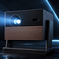 Proyector de Video Portátil para Cine en Casa con el Mejor Diseño Nuevo de 2026 con 180 °   Gimbal y motor óptico completamente cerrado y libre de polvo