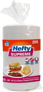 Plato de Espuma de 3 Secciones Hefty Supreme (200 unidades) - Product Image 2