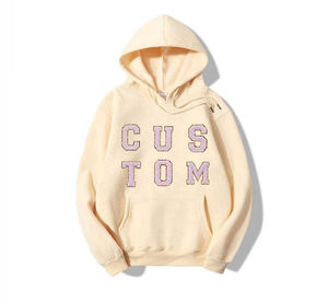 Servicio OEM al por Mayor, Sudadera con Capucha Personalizada Estampada para Otoño, 100% Algodón/Poliéster, Corte Regular, Unisex, con Logotipo Simple, Impermeable - Product Image 3