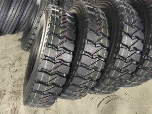 Neumático Doble para Camión 11R22.5 295 75R22.5 Radial de Repuesto con Banda de Rodadura Profunda, Marca Fleet, Nuevo - Product Image 2