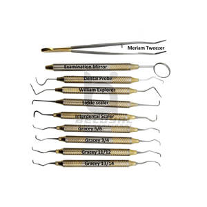 Kit de equivalencia dental con brocas y mangas codificadas por colores para una fácil identificación de implantes Kit completo de equivalencia dental - Product Image 2