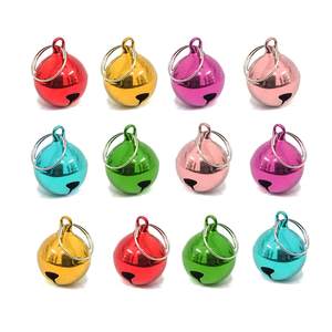 Noël Jingle Bells Metal Golden Bells/Articles de décoration d'arbre de Noël/Ornements de Noël pour la décoration de bureau à domicile (1.8cm chacun) - Product Image 4