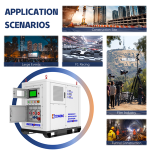 Kết hợp 60kwh điện thoại di động ngân hàng 230/400V Đầu Ra 30Kw Máy phát điện <span class=keywords><strong>Off</strong></span> <span class=keywords><strong>Grid</strong></span> sự kiện ngoài trời sử dụng IP54 thương mại năng lượng Hệ thống lưu trữ - Product Image 5