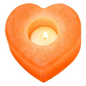 Himalayan Pink <b>Salt</b> Heart Shape Tealight Holders, Heart Shaped <b>Salt</b> Tea Lights , Global Natural Himalayan <b>Rock</b> <b>Salt</b> Heart Shape - Product Image 1