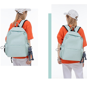 Zaino Unisex Carino di Grande Capacità <span class=keywords><strong>con</strong></span> Portachiavi Scimmia, <span class=keywords><strong>Borsa</strong></span> da Scuola per Adolescenti, Zaino da Viaggio Impermeabile <span class=keywords><strong>con</strong></span> Chiusura a Cerniera, Resistente - Product Image 5