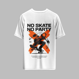 Camiseta Blanca de Moda Urbana Personalizada al por Mayor con Estampado Gráfico, Camisetas de Manga Corta de Algodón de Alta Calidad, Camiseta Informal Unisex - Product Image 3