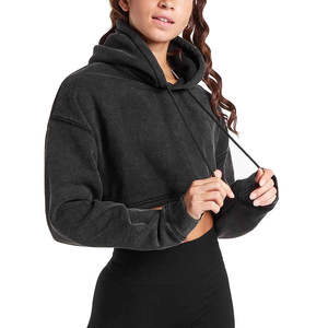 Sudaderas Cortas de Primera Calidad para Mujer, Ligeras, de la Mejor Calidad, Diseño Popular al por Mayor para la Temporada de Invierno - Product Image 3