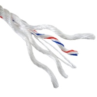 Corde de pêche torsadée Z/S en PP écologique, blanche, rouge, bleue, 12MM*4S*220M, qualité supérieure pour l'agriculture – Meilleure vente des meilleurs vendeurs
