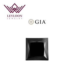 Leyloon gioielli principessa modificato brillante 4.81ct fantasia nero VVS2 per il diamante naturale certificato per la creazione di gioielli - Product Image 1