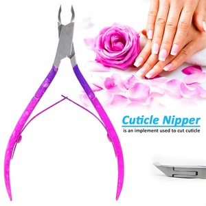 Stainless Steel Professional Curved Finger Nail Nippers with Wide Jaw Opening for Manicure and Pedicure - Product Image 3