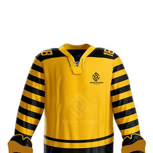 Uniforme de hockey sobre hielo de talla grande para adultos Diseño más popular con su propio logotipo - Product Image 5