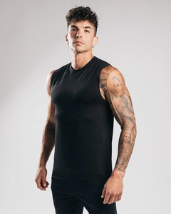 Débardeur de Sport pour homme, haut de Performance d'entraînement en maille Patchwork - Product Image 5